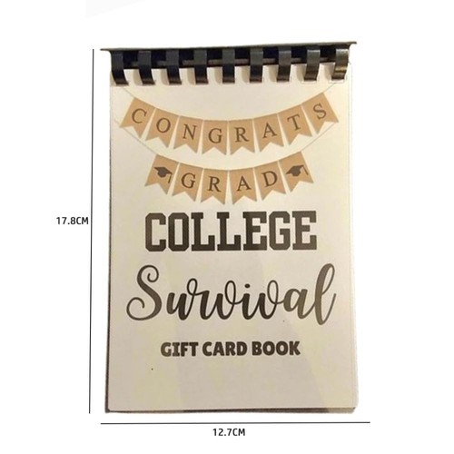 Paper Student Gift Card Booklet Portable Notepad - Picture 2 of 6
