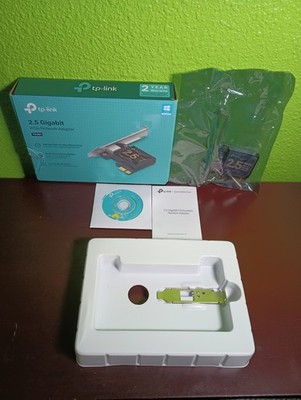 TP-Link 2.5GB PCIe Network Card (TX201) to 2.5 Gigabit Ethernet Network Adapter