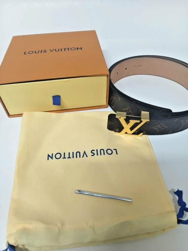 Louis Vuitton Leather Brown Belts for Men for sale | eBay