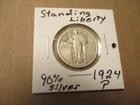 Standing Liberty Quarter, 1924-P, 90% SILVER!! #80