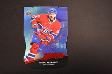 2017-18 MVP Hockey Colors and Contours Level 1 Blue Die-Cut Tomas Plekanec #159