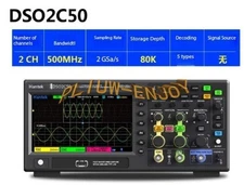 Hantek DSO2C50 2CH Digital Storage Oscilloscope Signal Generator 500Mhz 2GSa/s