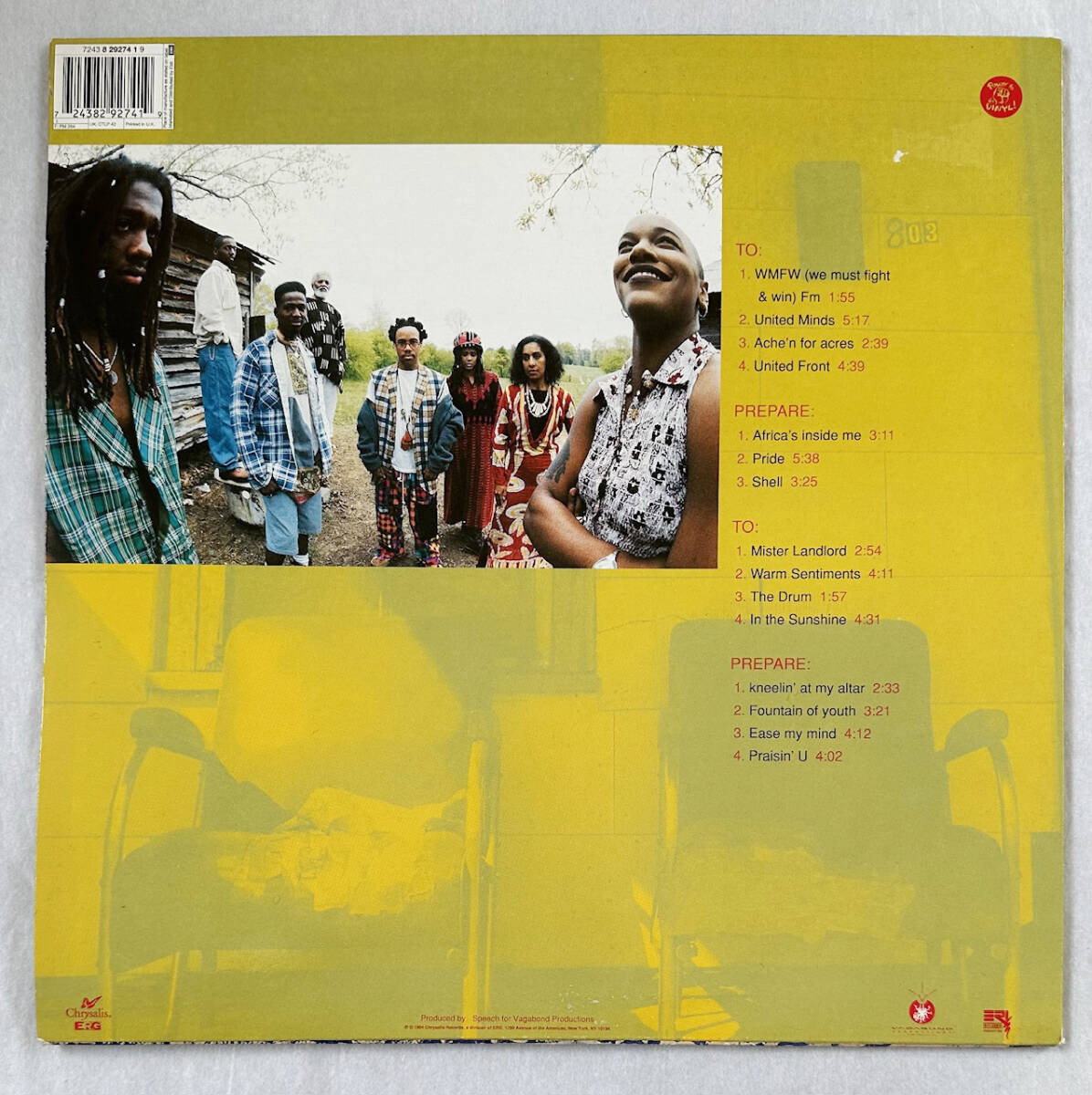 Arrested Development / unplugged 2枚組 Arrested Development – Unplugged – CD (Album), 1993