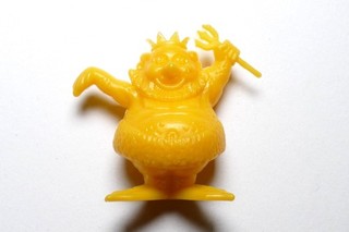 Vintage R&L Kellogg's King Nep tune Deep Sea Band Cereal Toy Yellow Nep tune