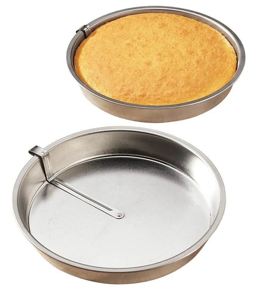 Set of 2 Easy Release Cake Pans, Made of Tinplate, 8” Dia.
Opens in a new window or tab