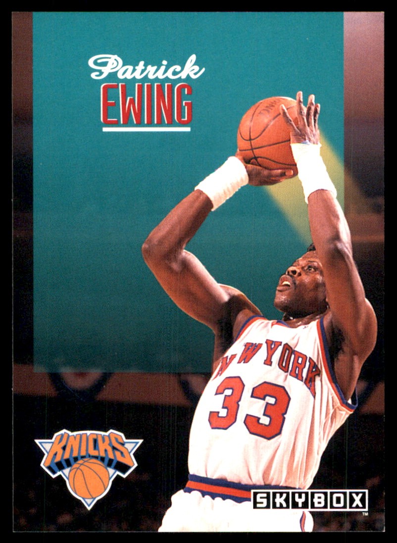 Patrick Ewing 1992-93 SkyBox #161 Knicks NBA READ FREE SHIPPING AutographDen
