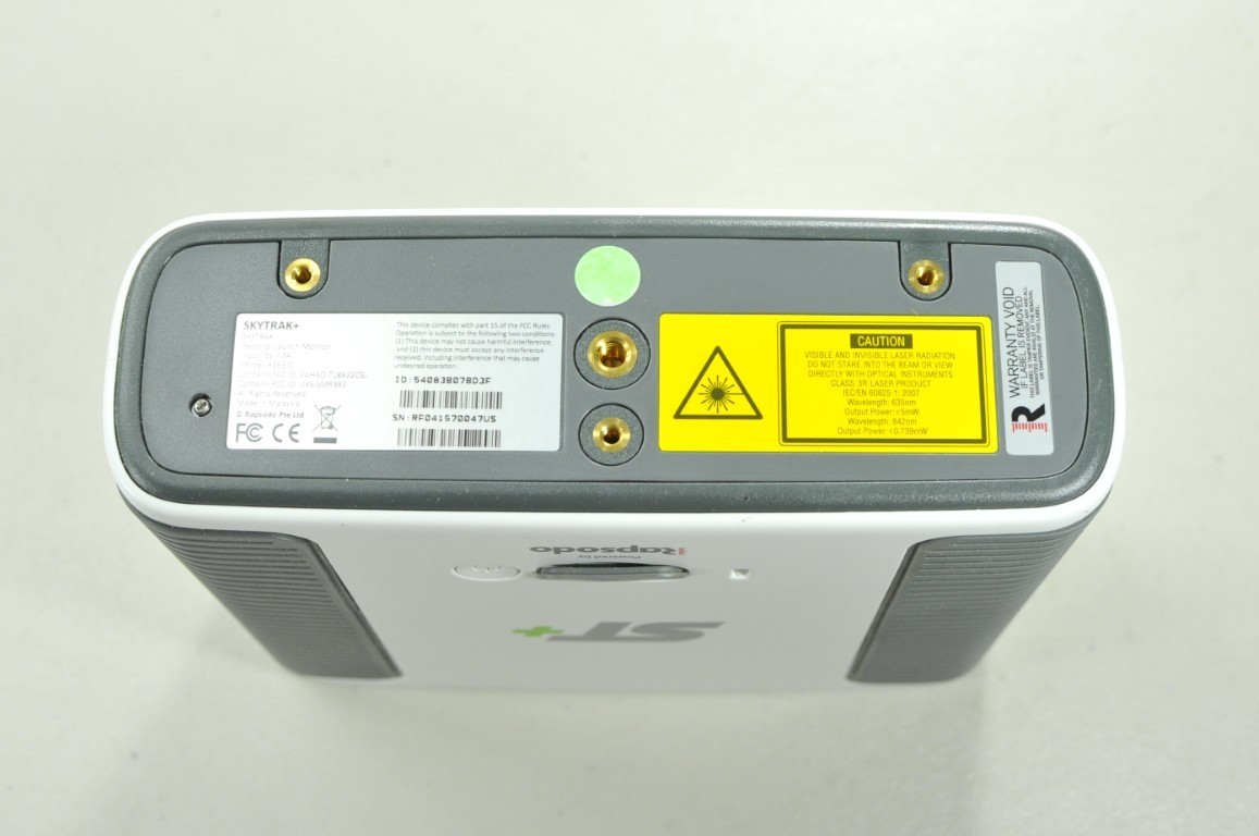 SkyGolf SkyTrak Plus + Golf Simulator 2023 Launch Monitor with Case  #206682