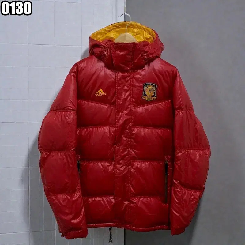 Adidas Spain National Team Puffer Jacket, Pre-Owned thumbnail 2