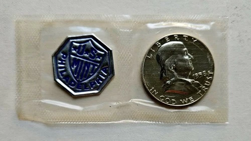 1958-P Proof Franklin Half Dollar, 90% Silver