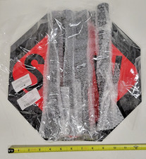 4pc Traffic Safety High Visibility Double Sided Stop/Slow Paddle Sign w/Handle