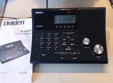 Uniden BC365CRS 500 Channel Alarm Clock AM-FM Radio Scanner