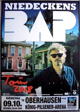 BAP - Niedecken - 2018 - Live In Concert - Familienalbum Tour - Poster - Oberhau