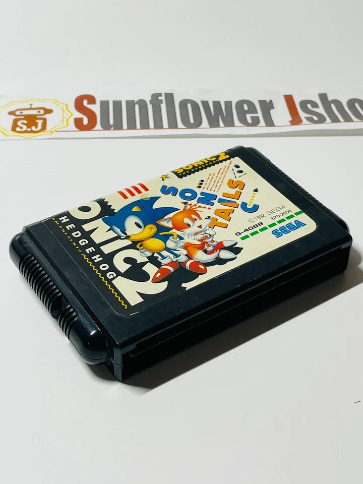 Sonic the Hedgehog 2 & 3 Set Sega Mega Drive 1994 Japan Cartridge Only Rare Lot - Image 3 of 4