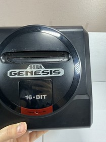 Sega Genesis Model 1 Console Bundle With 2 Controllers & Sonic 2 Game TESTED!