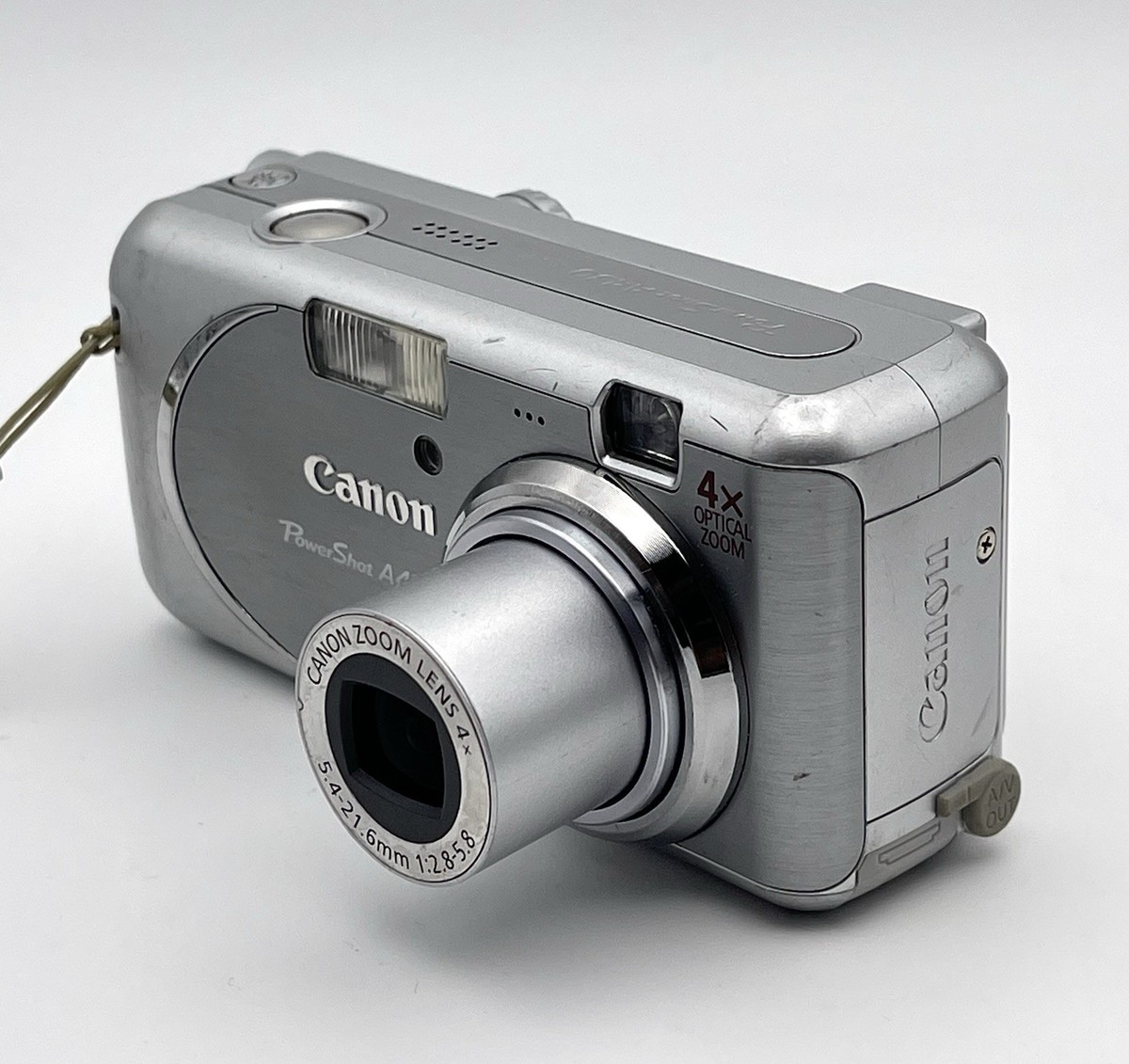 Canon PowerShot A430 PC1186 Silver LCD Dispaly 4.0 MP