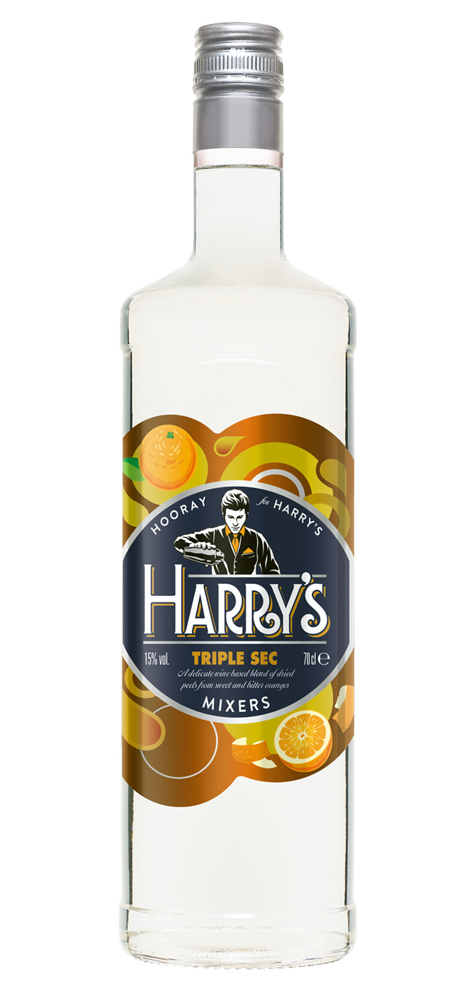Harrys Triple Sec 70cl 15% abv