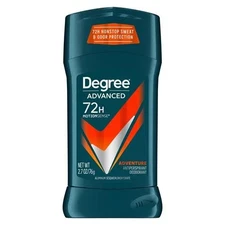 (3 PACK) Degree Men Advanced Antiperspirant Deodorant 72HR 2.7 Oz