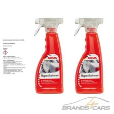 2x 500ml SONAX FLUGROSTENTFERNER FLUGROST ENTFERNER ROSTENTFERNER ROSTFLECKEN