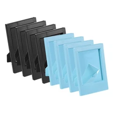 8 Pcs Mini Picture Frames 2.4 x 3.5 Inch Rectangle Photo Frame, Multicolor