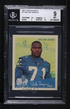 1997 Fleer Goudey II Walter Jones #71 BGS 9 MINT HOF 0nr3