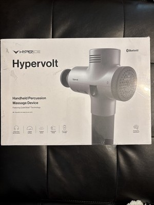 *NEW* Hyperice Hypervolt Bluetooth Percussion Massage Device Silver 53100 038-00