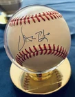 Vida Blue Signed Official Ball American League Baseball