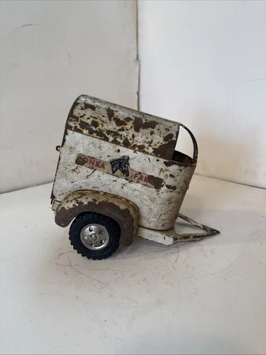 TONKA Farms Horse Trailer Pressed Steel (28)