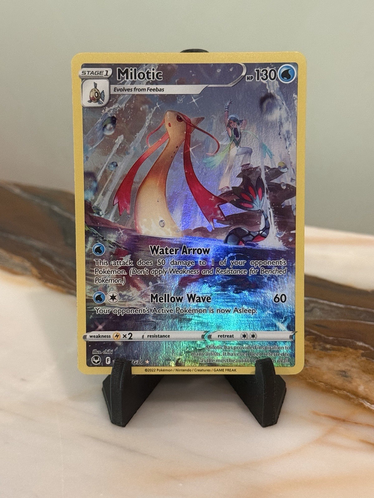 Milotic TG02/TG30 Swsh12: Sword & Shield - Silver Tempest Trainer Gallery Holo