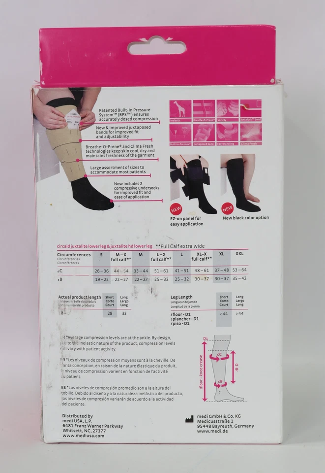 CircAid Juxtalite Lower Leg System - Large (Full Calf)/ Long - Image 2 of 4