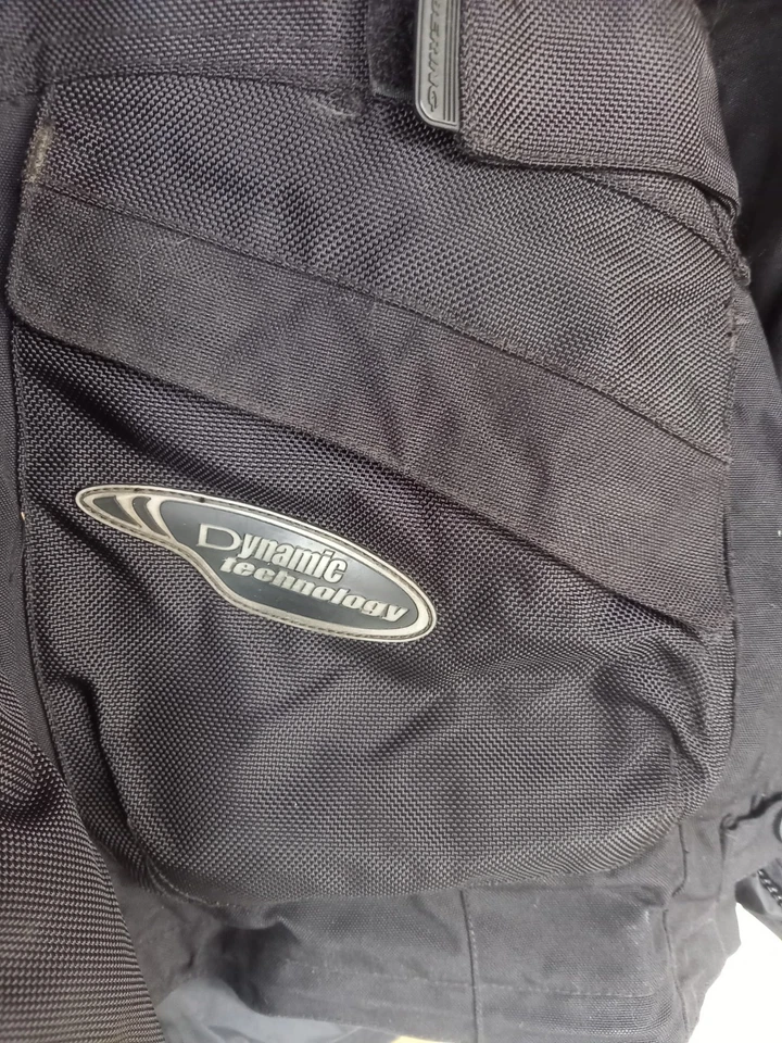 Motorrad Jacke Gr. XXL BERING Protektoren Schwarz Wasserabweisend - Bild 2 von 4