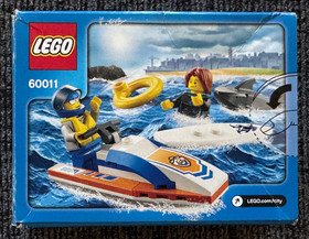 LEGO City 60011 - Surfer Rescue, New Sealed Retired, Creases on the Box