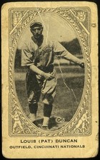 1922 NEILSON'S CHOCOLATES TYPE-2 (V61), LOUIS (PAT) DUNCAN, CINCINNATI NATIONALS