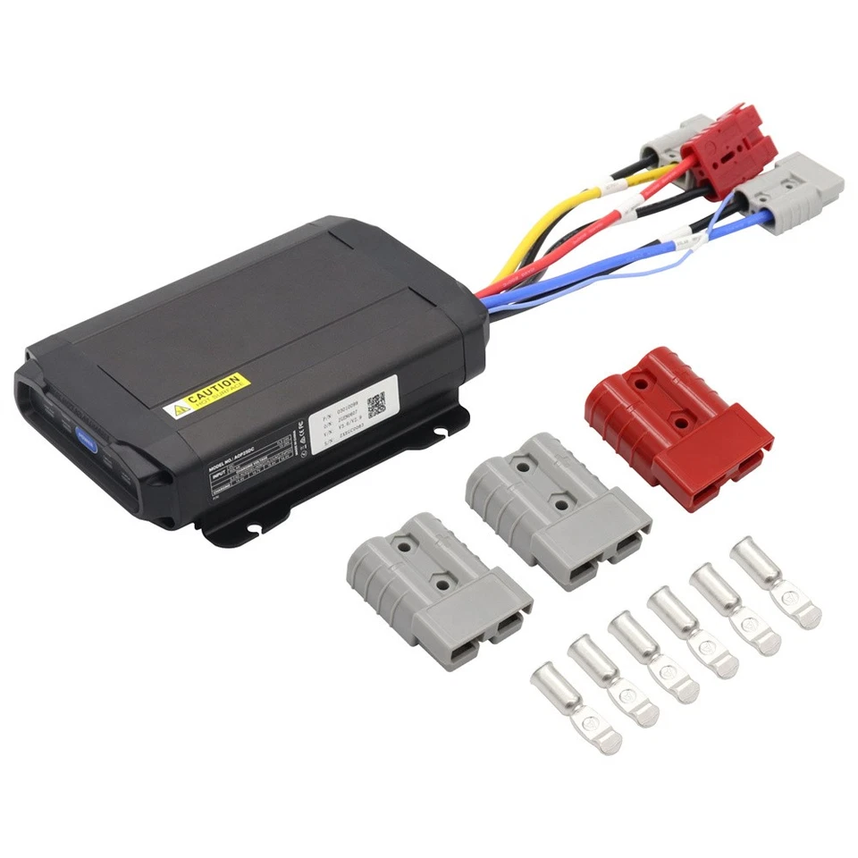 25A DC Solar Dual Input Battery Charger Replace For RVs Campers Trailers Boats - Image 2 of 4