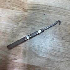 Vintage Marquetry Handle Button Hook