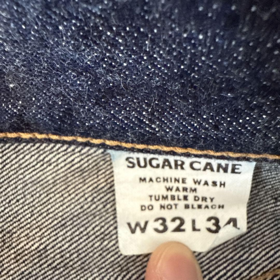 Unused Sugar Cane SC1947 w32 One-wash type Jeans Straight Unused Sugar Cane SC1947 w32 One-wash type Jeans Straight