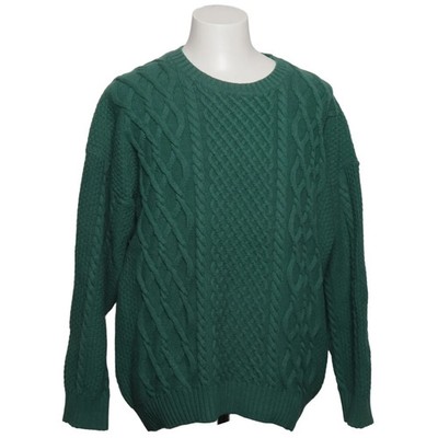 Aritzia, Strickpullover, Größe: L, Grün, Einfarbig, Zopfstrick, Damen #wsH