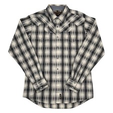 Wrangler Retro Premium Pearl Snap Shirt Western Yoke Plaid Mens Medium Cowboy