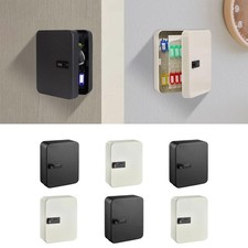 Key Lock Box Key Cabinet with Combination Lock Iron with Code Wall Mount Key