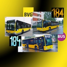 3 Fotos, BVG Sub, MB EN, Linie 184, 2010-17