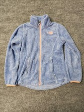 The North Face Girls Small Blue Fleece Full Zip Jacket Youth Size Small