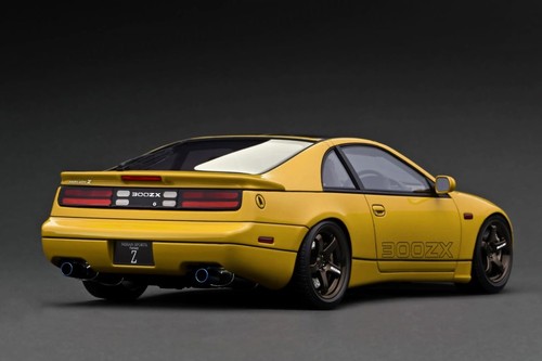 encendido modelo 1/18 Nissan Fairlady Z (Z32) 2by2 amarillo - Imagen 2 de 3