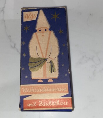 Vintage Algi Santa Claus With Magic Beard Soap Made In West Germany