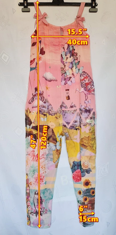 TRAJE AUTÉNTICO DESIGUAL TALES ART LOGO ROSA NIÑA-TALLA: US9/10;EU 134 Foto 2 de 4