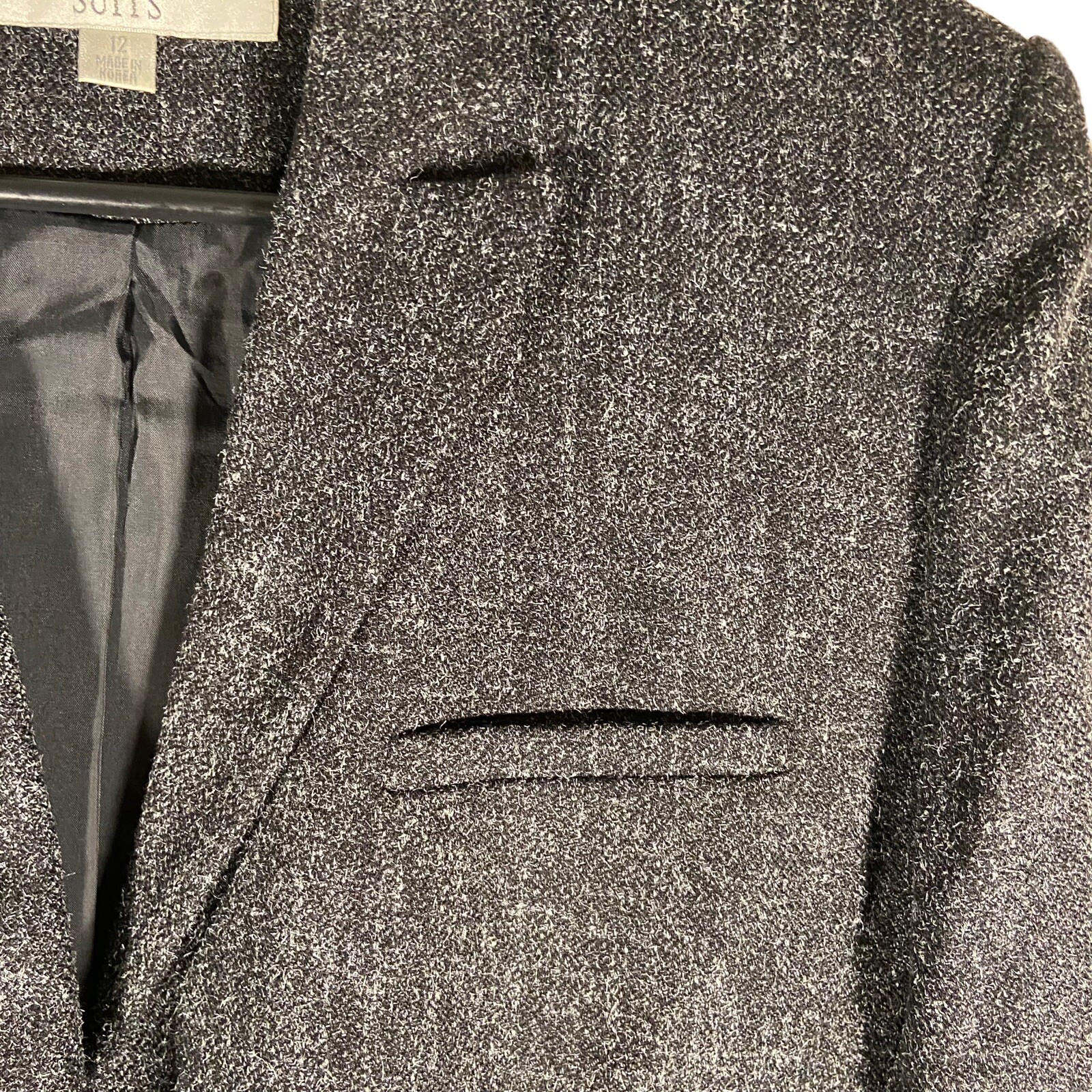 Larry Levine Two Button Blazer Jacket Women's Siz… - image 5