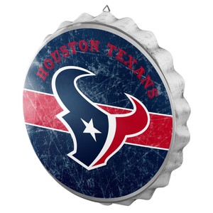 Houston Texans Bottle Cap Wall Sign - Distressed - Room ...