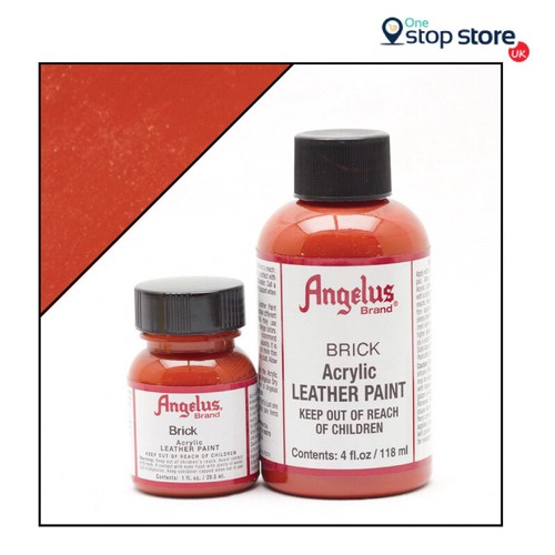 Angelus Acrylic Leather Paint for Sneaker Boot Shoes Bag - All Colours - 1oz/4oz - Picture 29 of 118