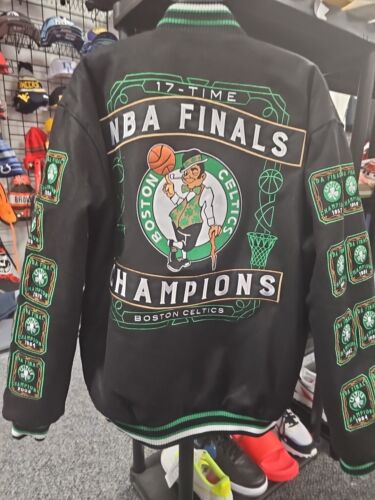 Boston Celtics 17x Champ Reversible Jacket - Picture 1 of 6