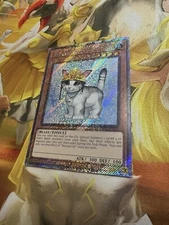 Yu-GI-Oh Rescue Cat Platinum Secret Rare RA02 EN001 Rarity Collection 2!