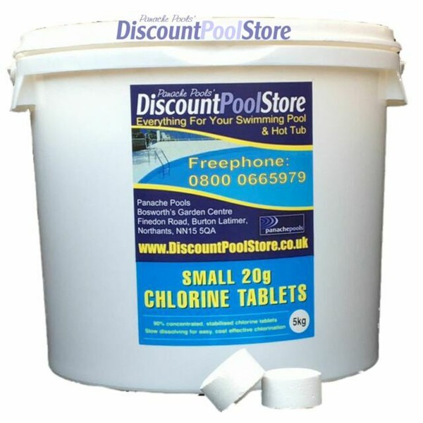 Small 20g Chlorine Tablets Pool Spa Hot Tub 5kg for sale online eBay