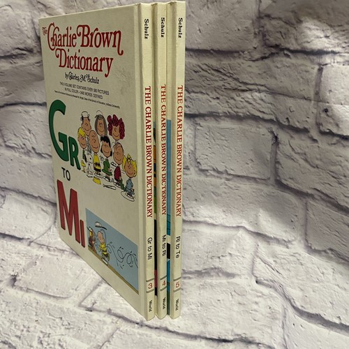 The Charlie Brown Dictionary Vol. 3, Vol. 4, Vol. 5-Vintage Books 1973 1st Print - Picture 7 of 9